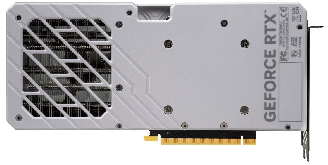 Видеокарта Palit GeForce RTX 4070 PA-RTX4070 White OC [NE64070S19K9-1048L] 12 Гб