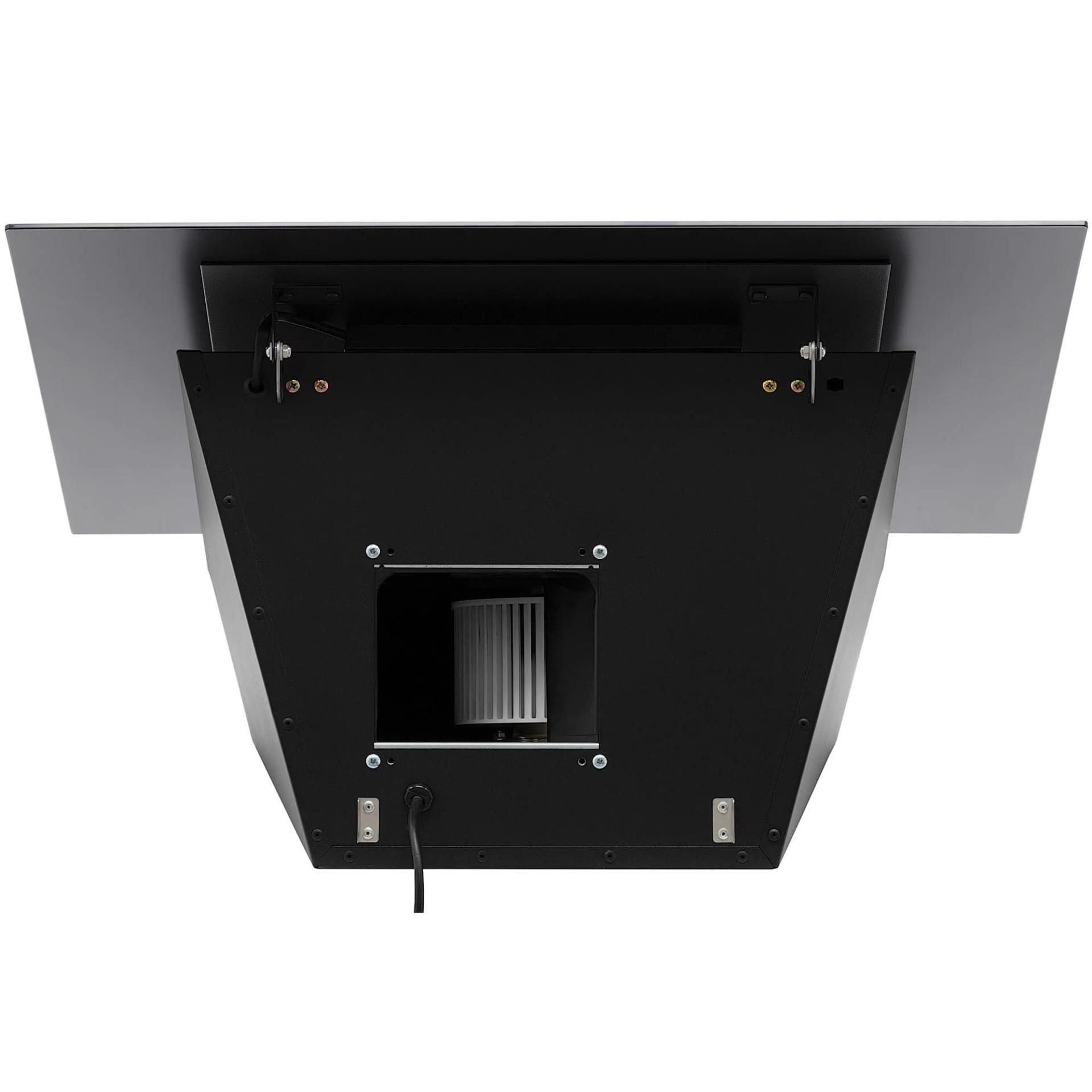 Вытяжка KRONA BELINDA 600 black SGC/ KRHD239 черный