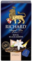 Чай Royal Black Жасмин 25 пакетов Richard