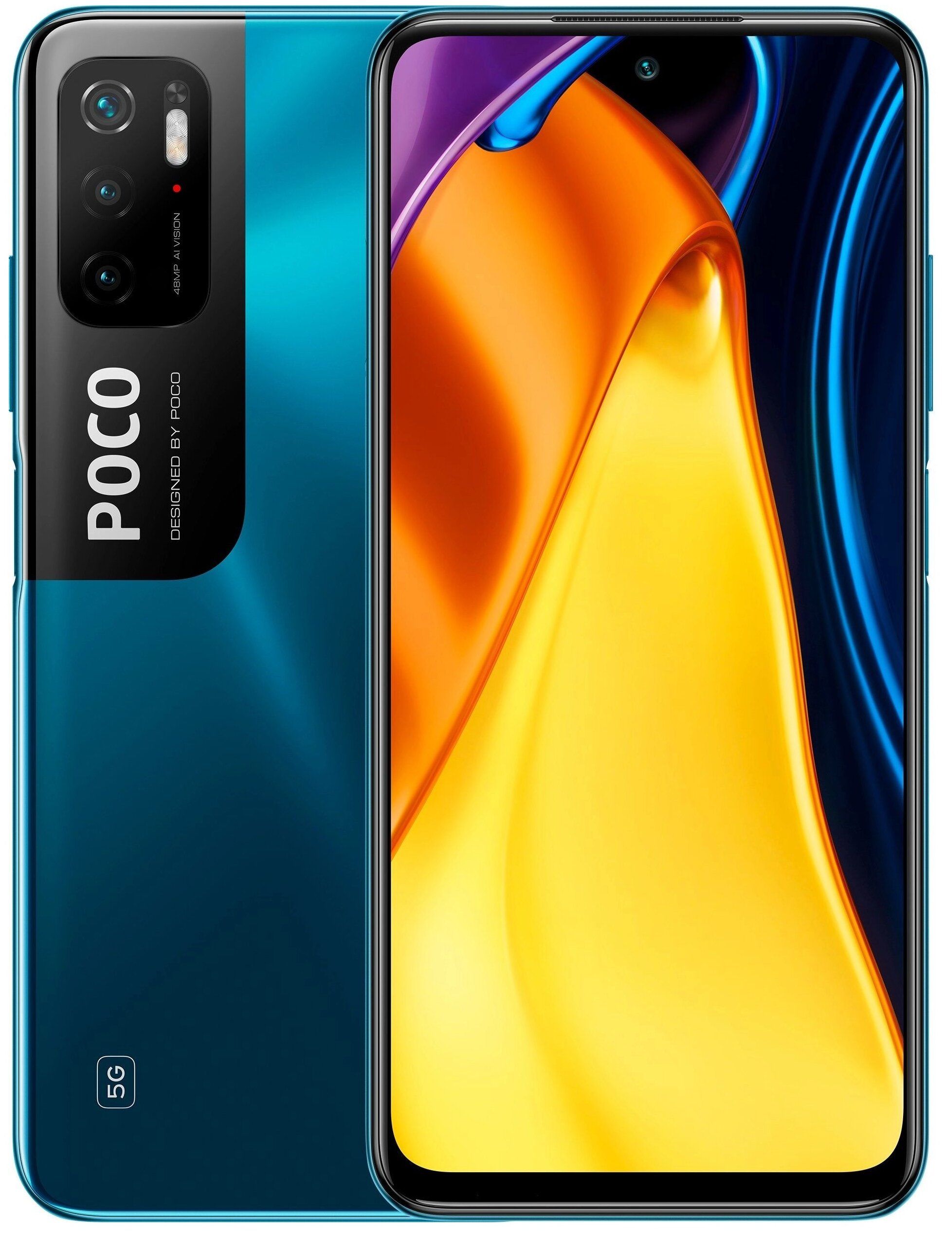 Смартфон POCO M3 Pro 5G 128 Гб синий