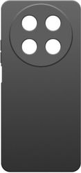Чехол накладка Borasco Silicone Case для Huawei Nova 12i черный
