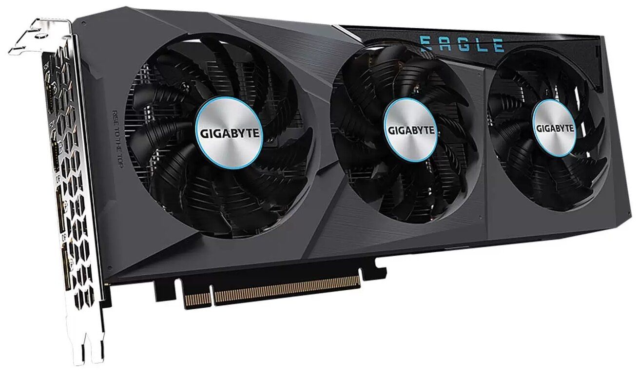 Видеокарта GIGABYTE Radeon RX 6600 (GV-R66EAGLE-8GD) 8 Гб