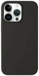 Чехол накладка Deppa Liquid Silicone Case Pro для Apple iPhone 15 Pro серый