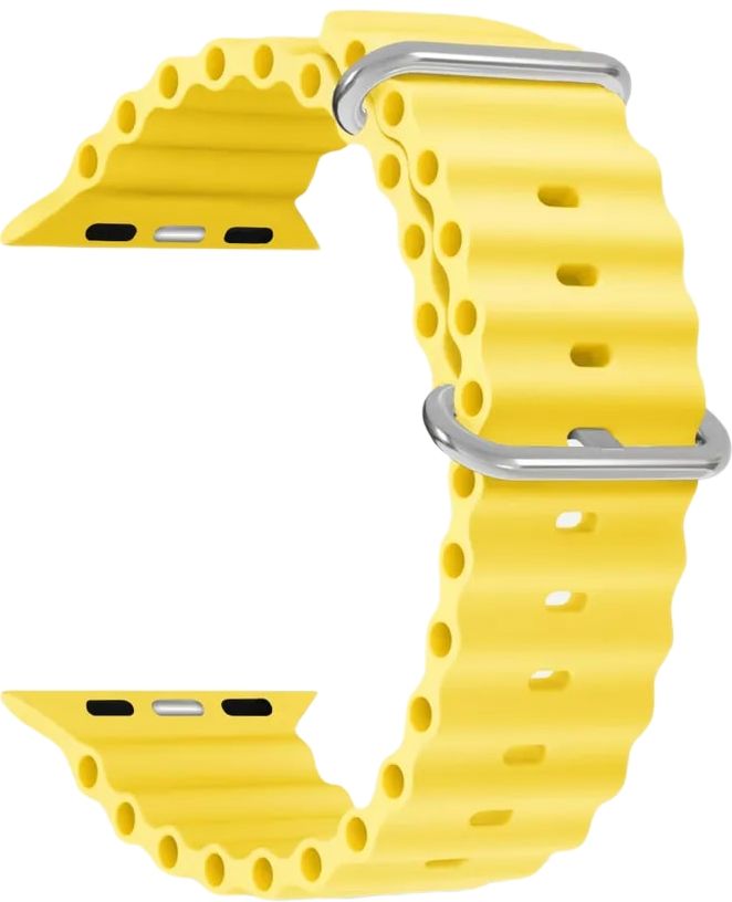 Силиконовый ремешок для Apple Watch 38/40/41 mm LYAMBDA NEKKAR DSJ-39-40-YL Yellow