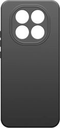 Чехол накладка Borasco Silicone Case для Xiaomi Redmi Note 14 Pro Plus черный