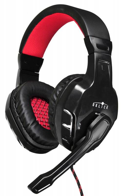 Проводная гарнитура Oklick HS-L320G Phoenix черный