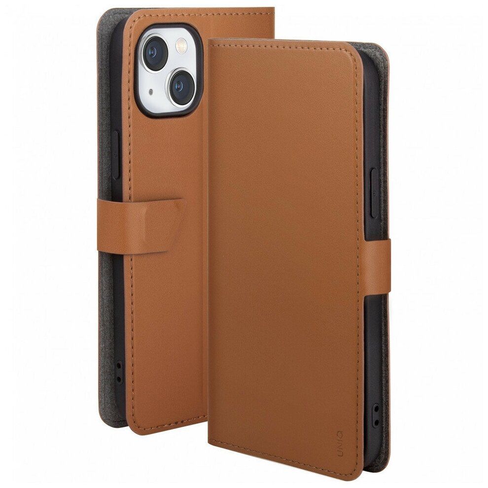 Uniq для iPhone 14 чехол Journa Heritage Brown - купить в 05.RU Махачкала,  цены, отзывы