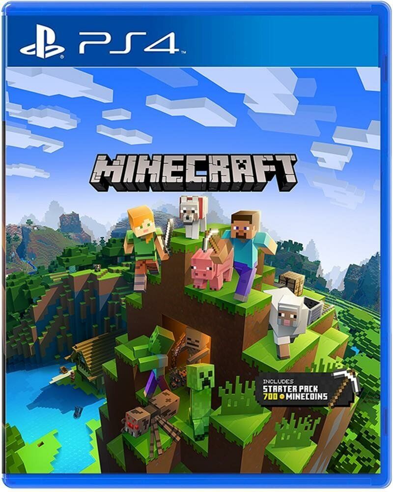 Игра для PlayStation 4 Minecraft (с поддержкой PS VR)