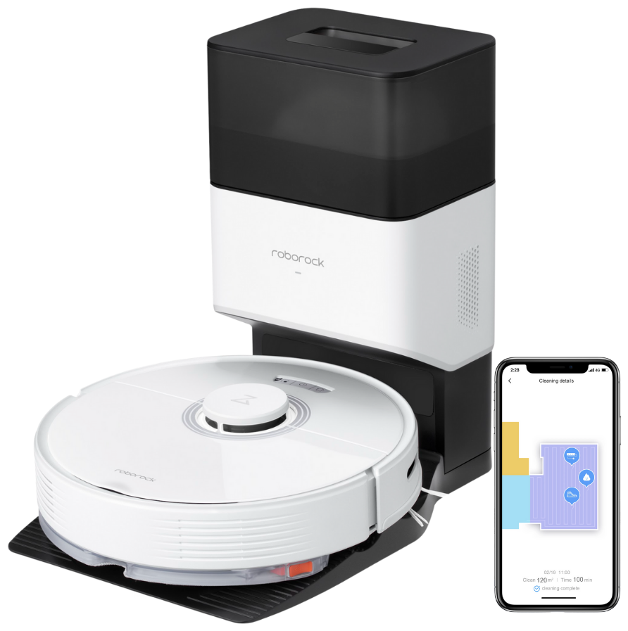 Робот-пылесос Roborock Q7 Max Plus White (русская версия)