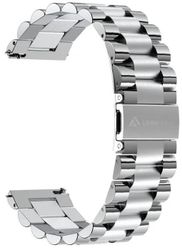 Универсальный ремешок из нержавеющей стали для часов 22 mm LYAMBDA KEID DSG-05-22-SL Silver