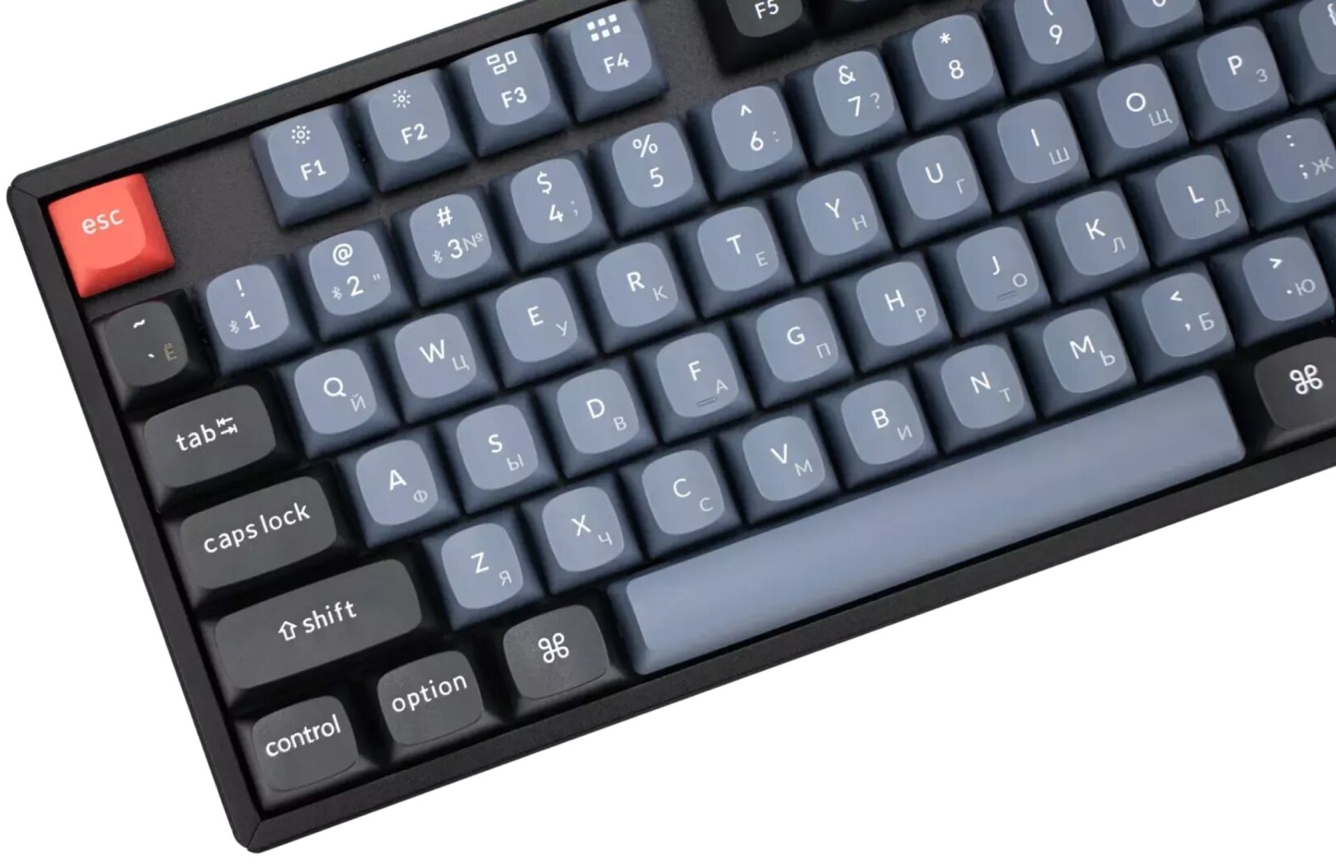 Клавиатура беспроводная/проводная Keychron K8 Pro Gateron G Pro Red черный