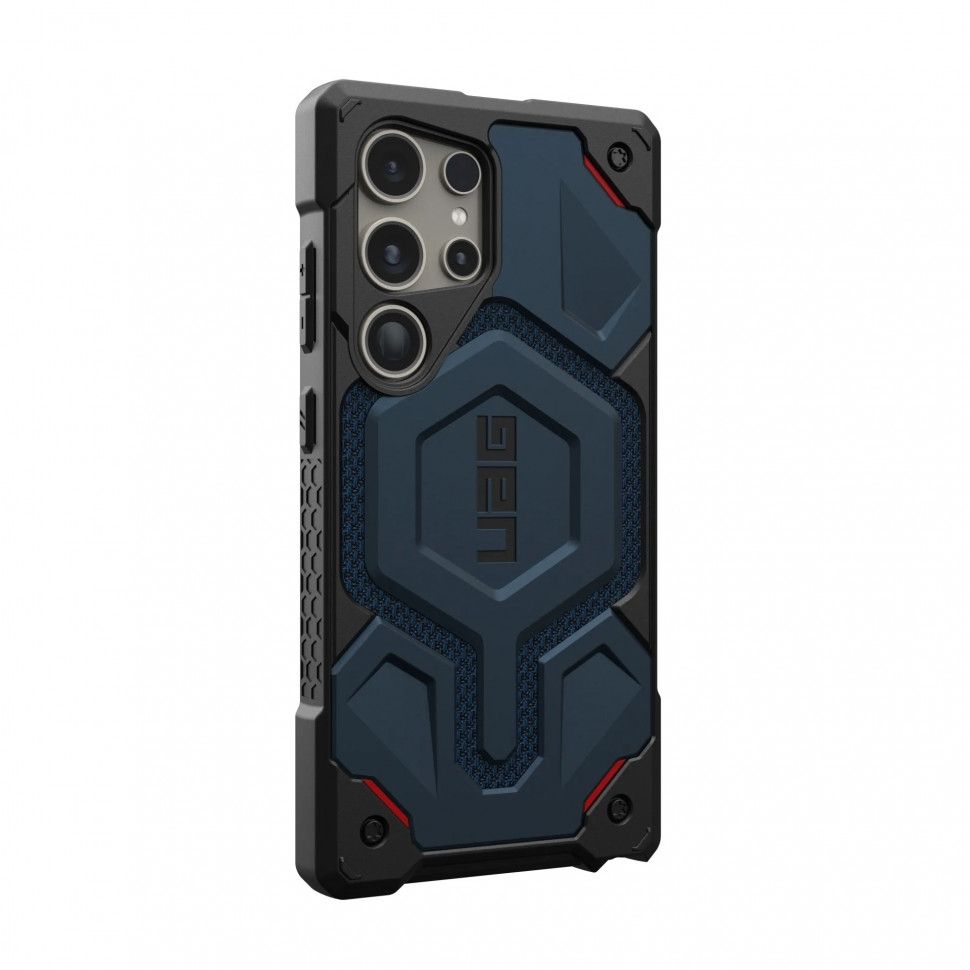 Чехол накладка UAG Monarch PRO для Samsung Galaxy S24 Ultra синий