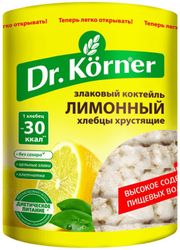 Хлебцы со вкусом лимона 100гр Dr.Korner