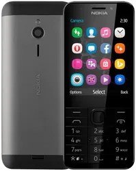 Сотовый телефон Nokia 230 DS серебристый