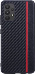 Чехол накладка G-Case Carbon для Samsung Galaxy A32 черный