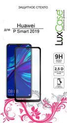 Стекло защитное LuxCase для Huawei P Smart 2019 (3D FG Черная Рамка)