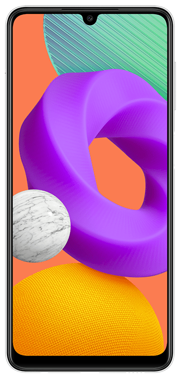 Смартфон Samsung Galaxy M22 128 Гб белый