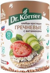 Хлебцы гречневые с витаминами 100гр Dr.Korner