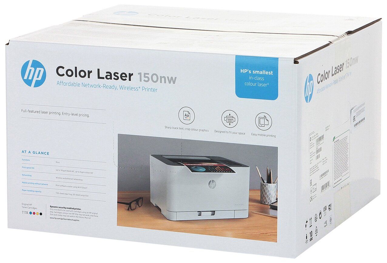 Цветной лазерный принтер 150nw 4zb95a. Принтер up Color LASERJET 150 NW. Color Laser 150nw.