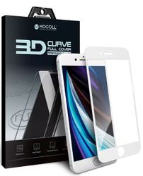 Стекло защитное MOCOll, полноразмерное для iPhone7 Plus/8 Plus 2,5D (Серия "Storm") Белый