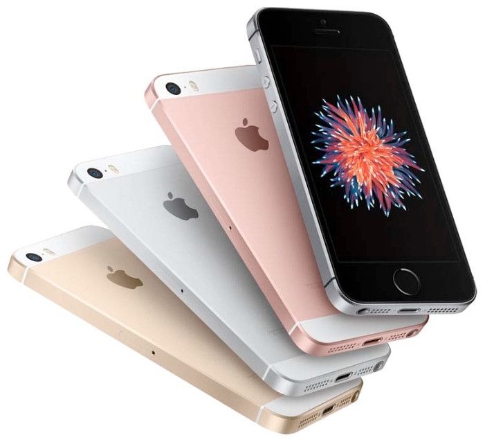 Apple iPhone SE 32Gb Rose Gold MP852RU A A9 4.0 1136x640 Retina 4G BT WiFi GPS 12Mpx iOS 05.RU