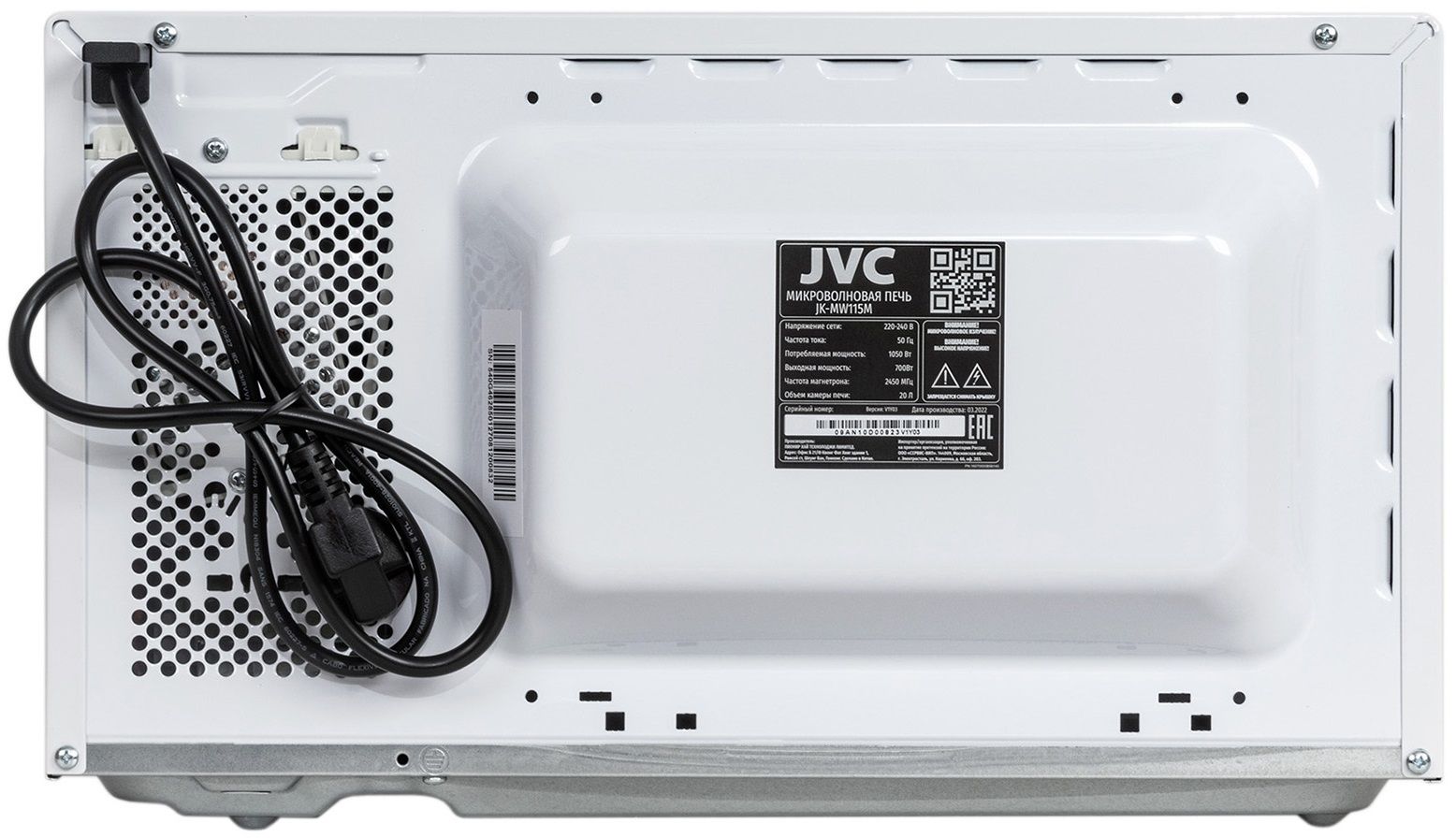 Микроволновая печь JVC JK-MW115M белый