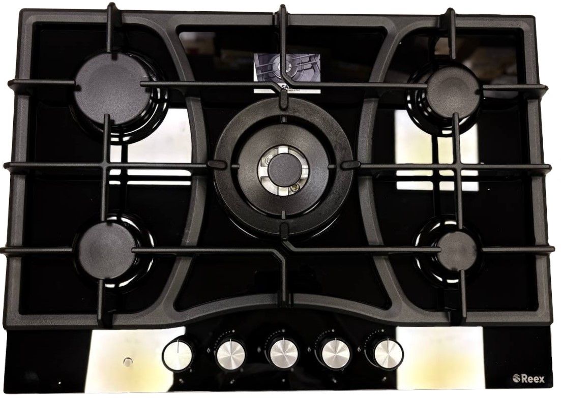 Газовая варочная панель REEX PGW-750BF BKGL черный