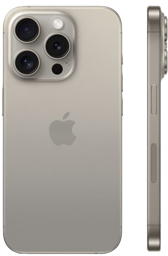 Смартфон Apple iPhone 15 Pro 128 Гб Natural Titanium