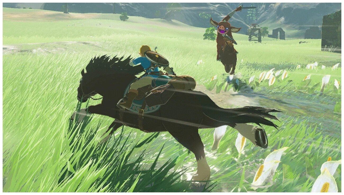 Игра для Nintendo Switch The Legend of Zelda: Breath of the Wild