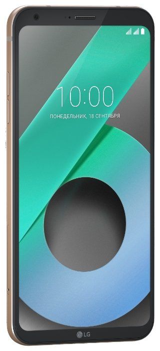 Смартфон LG M700AN Q6 32Gb золотистый моноблок 3G 4G 2Sim 5.5" 1080x2160 And7.0 13Mpix 802.11bgn BT