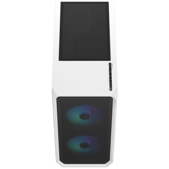 Корпус Fractal Design Focus 2 RGB White TG Clear Tint FD-C-FOC2A-04 без БП белый