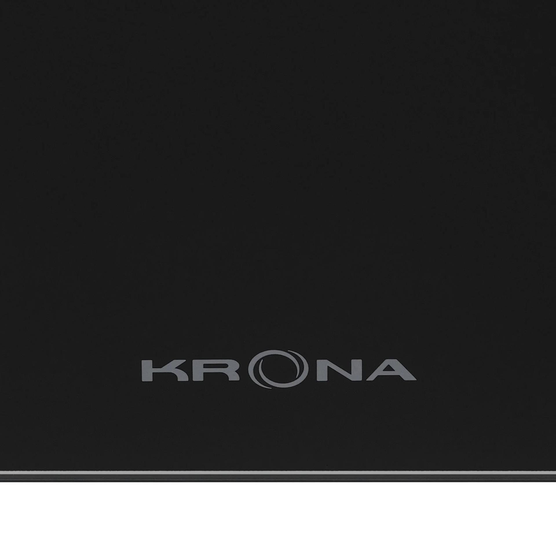Вытяжка KRONA BELINDA 600 black SGC/ KRHD239 черный